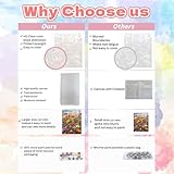 GOUGOUFAFA Flower Paint by Numbers for Adults, Painting by Number Kits On Canvas, Flower Adult Paint by Numbers for Gift Home Wall Decor 16x20 in(40x50cm) - Image 4