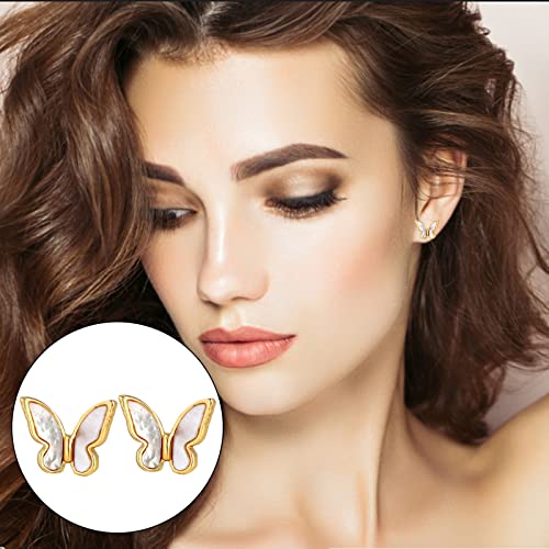 Earrings For Women Dangle Earrings For Girls Earrings For Women In Women's Jewelry Ear Cuff Birth (A-Gold, One Size) #TOP2