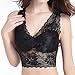 Sleep Koala Women's Sexy Lace Bralette Padded Bra Yoga Bralettes Wire Free Sleep Lingerie Black XXL (40B, 38C) …
