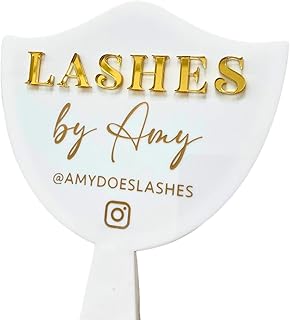 Espejo de pestañas personalizado, accesorio d...