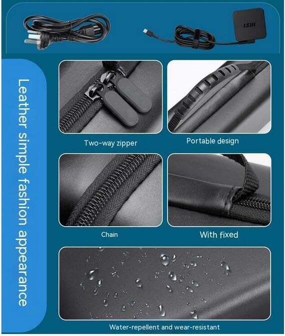 Coyktonty Carrying Case,Travel Portable Bag for MSI Claw Portable Gaming,Waterproof Shockproof (Black)