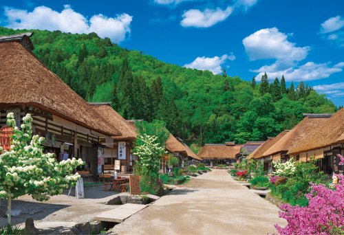 M71-867 Ouchi inn bloom 1000 micro piece flower (japan import)