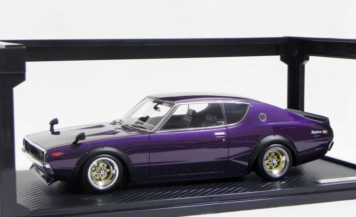 Amazon | IG 1846 1/18 Nissan Skyline 2000 GT-R (KPGC110) Purple