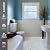 Diflart Marble Mosaic Tile, Marble Backsplash Tiles for Kitchen Bathroom Wall Floor, Pack of 5 Sheets (White Carrara Polished, 1x2 Inch Basketweave)