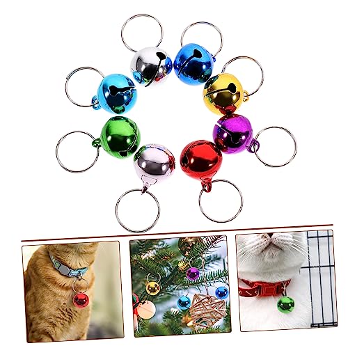 Luxshiny 24 Unidades Sinos De Natal Tocando Sinos Encantos De Coleira De Cachorro Pequenos Sinos De