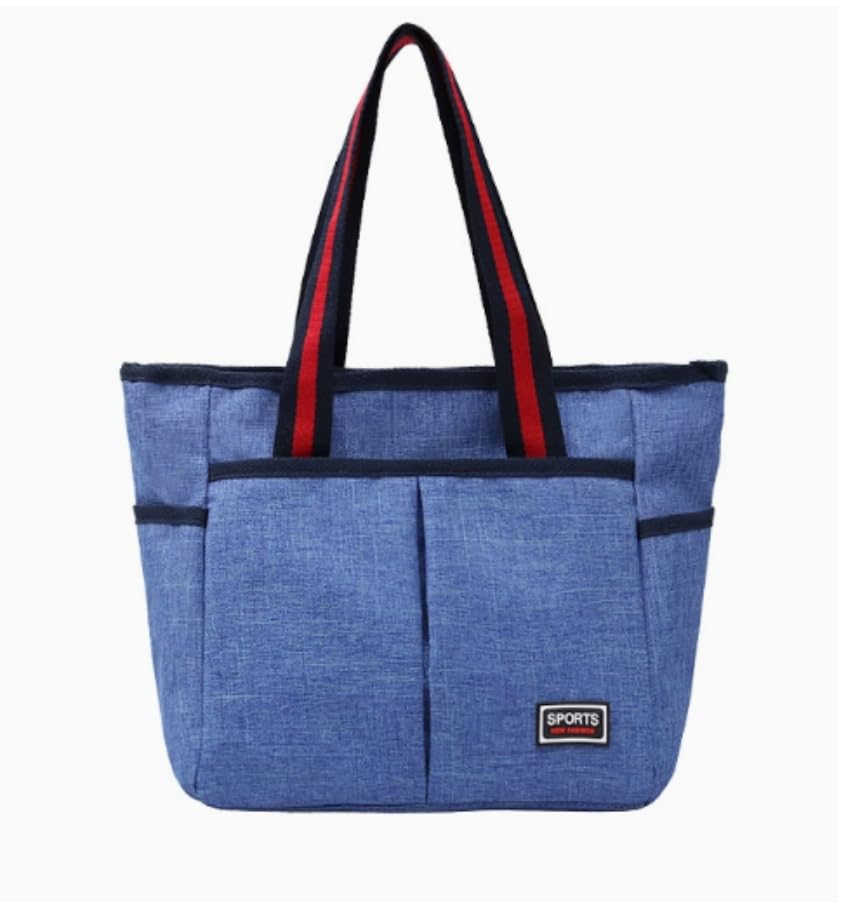 Canvas Handbag – Spacious & Versatile Dumpling-Shaped with Zipper, Lightweight & Portable for Travel & Daily Use