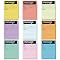 Geyee 9-Pack Telephone Message Sticky Notes - 4x5 Inches, Neon Colors, 50 Sheets Per Pad, Office Supplies - View #6