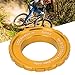 Centerlock Lockring, Centerlock Cover Rust Resistant High Strength Universal for Thru Axle Hub(Gold)