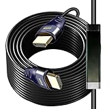hdmi Cable 80ft 4k60hz with Built-in Signal Booster. hdmi Cables Extender,HDMI Cable V2.0 with EQ Suppert HDR 4K60HZ