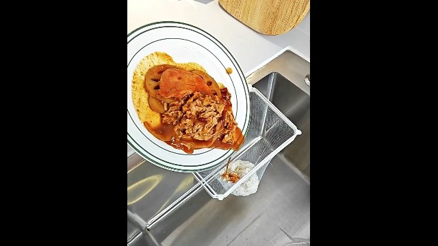 Spülbeckensieb Mit Saugnapf - Küchensieb Abklappbar, Mit Abtropffunktion