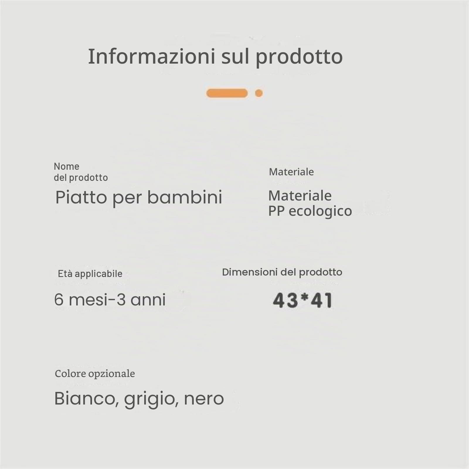 Stokke Tripp Trapp per seggiolone con superficie liscia e forte aspirazione, realizzato in plastica per uso alimentare (senza piombo e ftalati)