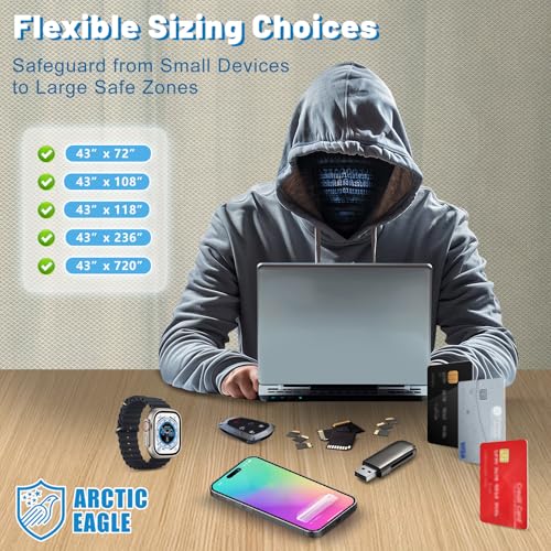 Arctic Eagle Faraday Fabric - Faraday Cloth For Emp Shield And Faraday Cage thumb #5