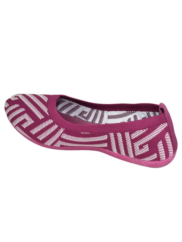 Image of AJANTA Women's Sneakers | Belly Shoes for Women | Slip-On Walking Shoes | Lightweight Casual Knit Loafers | Comfortable Daily Wear Footwear for Girls | Travel, Office & Outdoor Use