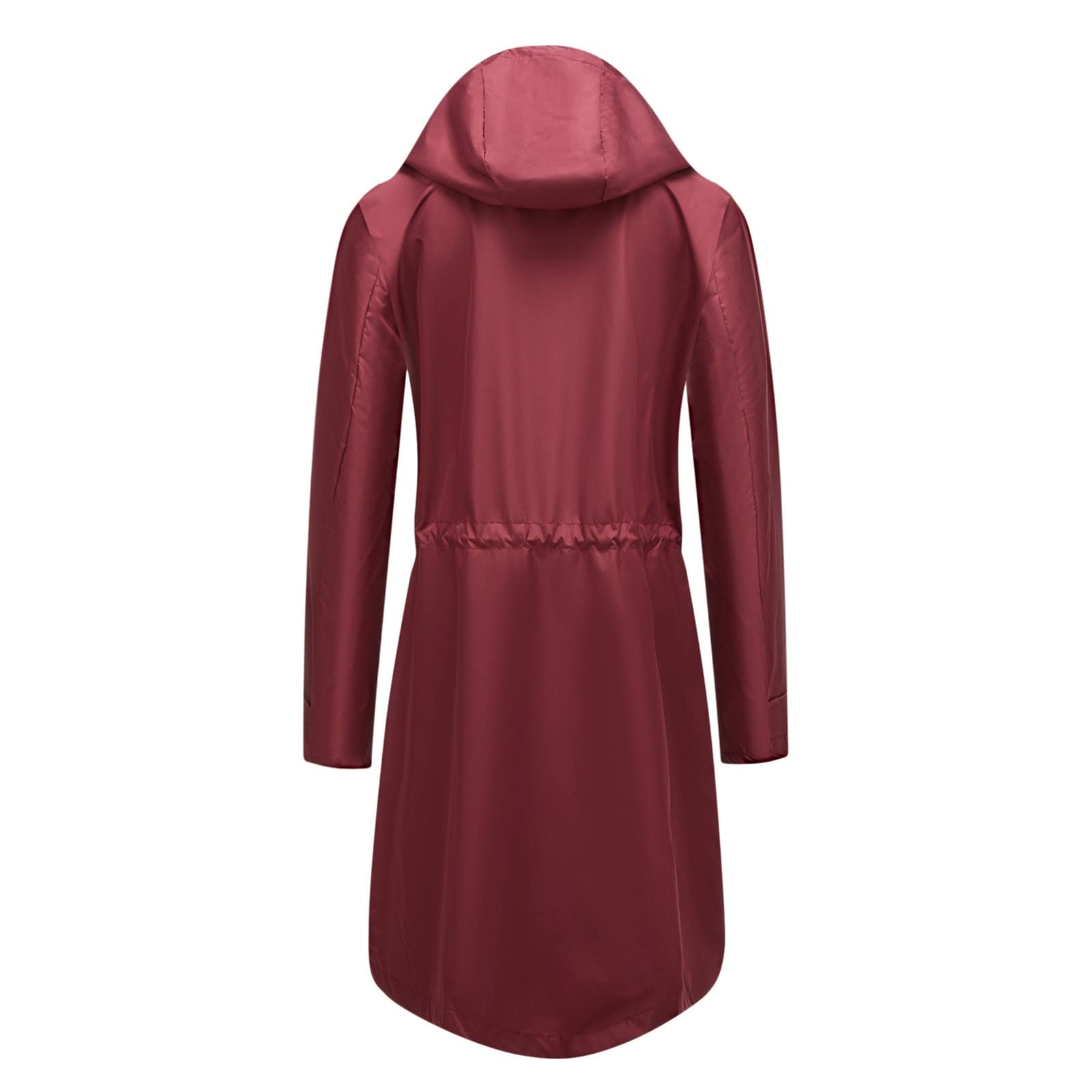 Cappotto Impermeabile Invernale Lungo In Poliestere Donna Pfc 2026 Zpperhooded Giacca A Bambina Running Antipioggia Moto Antivento Trekking Da Corsa Sportiva Cerata Per Pioggia Nero