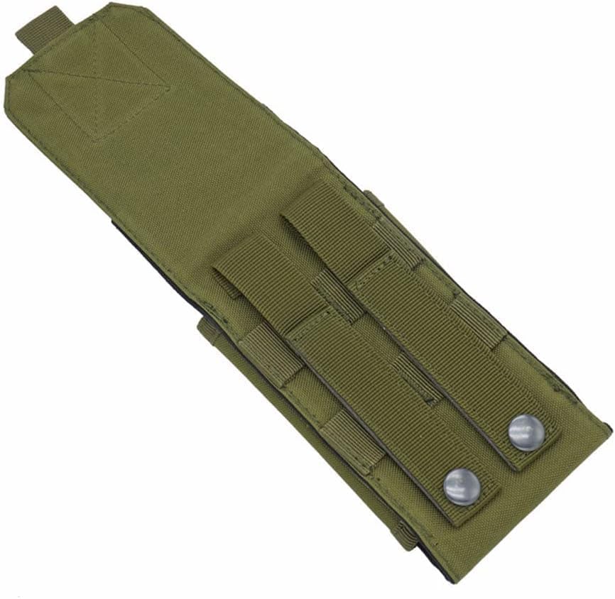 Meakwisht Mobile Phone Belt Pouch – Durable Waist Holster Case with Secure Flap, Multi-Purpose Carry Holder for Smartphones, Tools & Accessories,16.5 X 9.5 X 2.5 cm(Green) 3