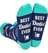 Zmart Unisex Doctor Dentist Surgeon Pilot Cop Lawyer Socks, Gifts For Medical Student Police Atto...