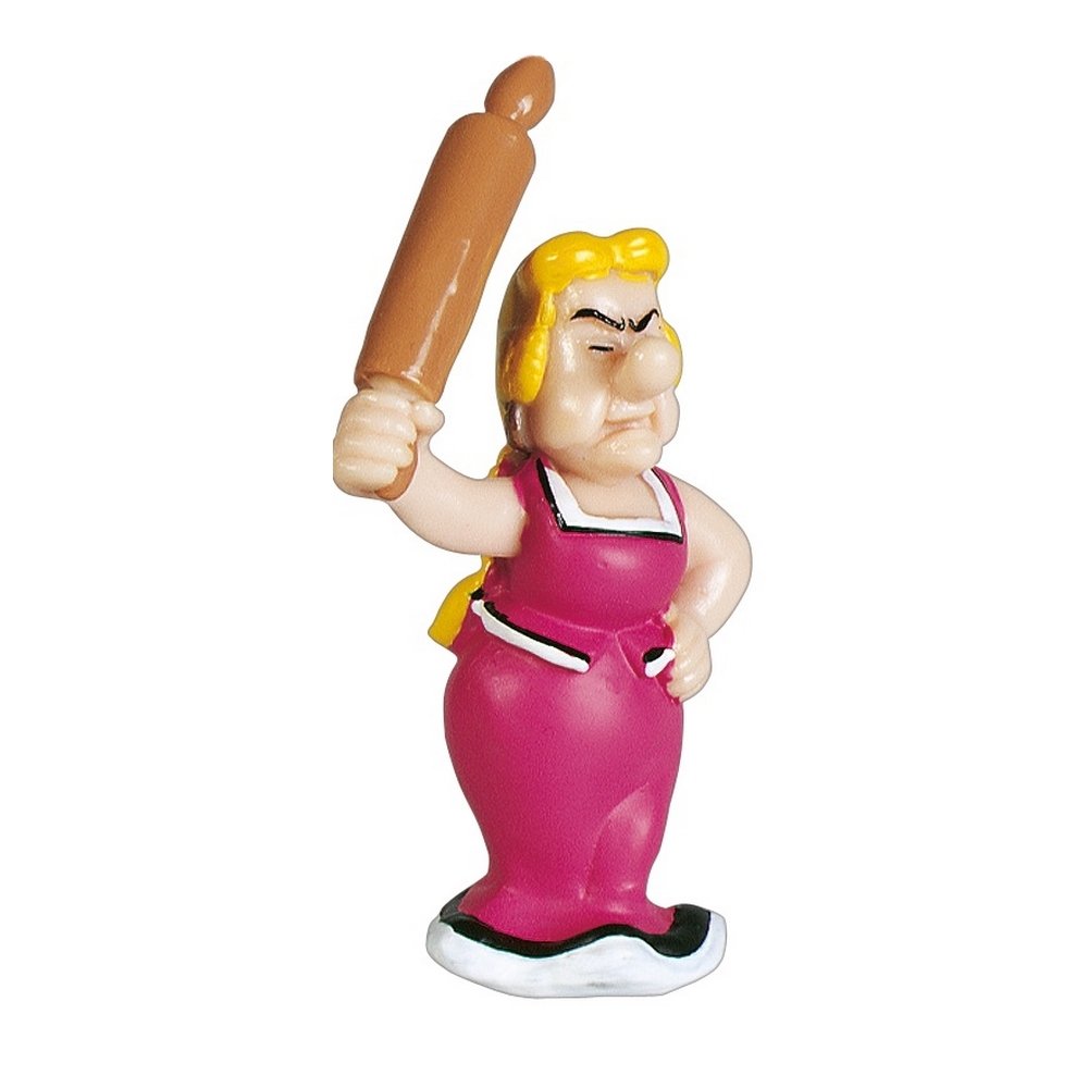 Plastoy - 60511.0 - Figurine Astérix - Bonnemine - Rouleau à Pâtisserie - 1