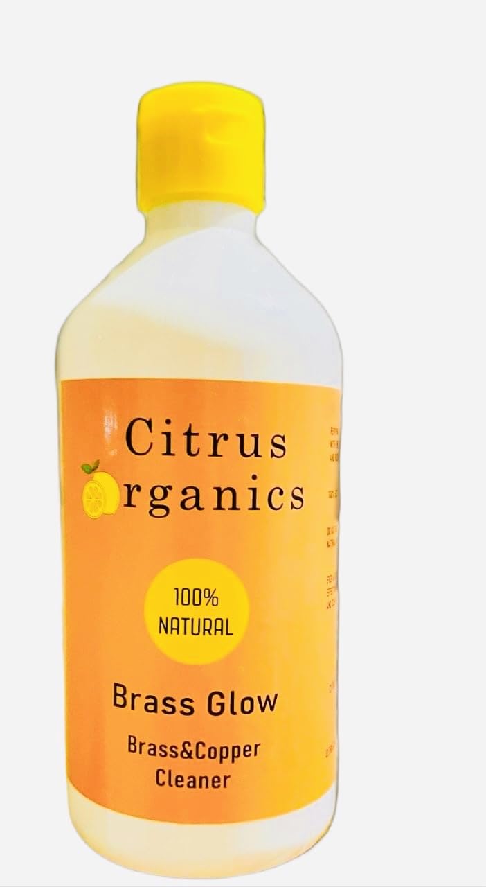 Citrus Organics Brass & Copper Cleaner, 100% Natural, Contains Pure Citrus Pulp. Effortlessly Clean Puja Lamps, Idols, Cookwares, Antiques. Restores Original Glow. (B0D962V553) Amazon Price History, Amazon Price Tracker