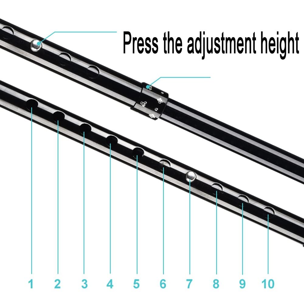 Bastón De Aluminio Muletas De Antebrazo Plegables Muletas Ortopédicas Regulable, Regulables En Altura (65-87cm), con Empuñadura Suave, Par/1 Uds (Size : X1)