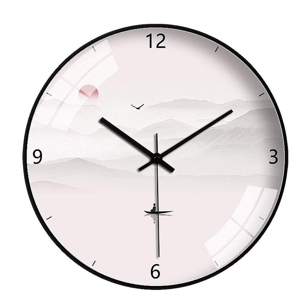 Horloge murale moderne pour une décoration de cuisine ou salon calme