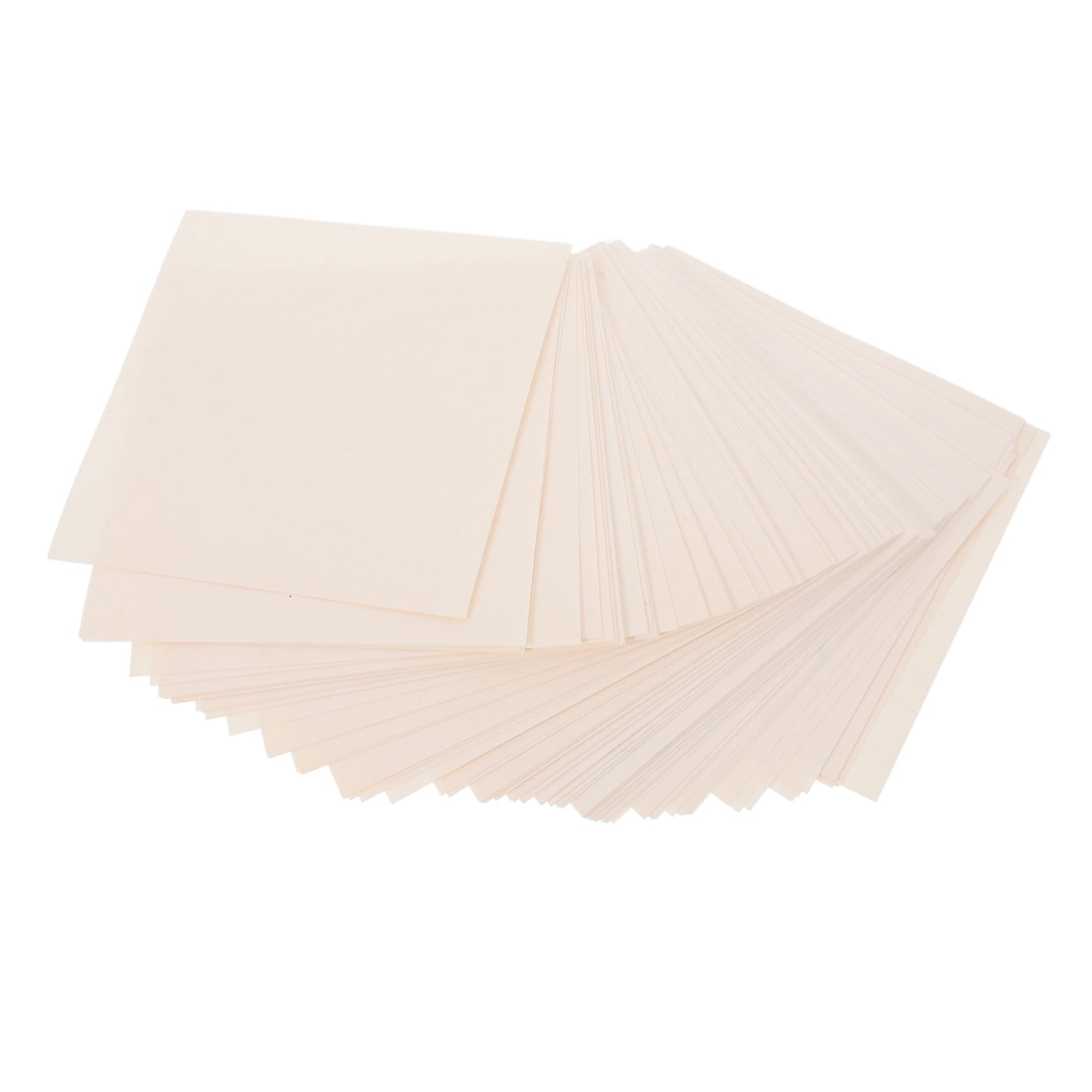 ABOOFAN 5 Sätze Filterpapier Laborpapierfilter Chromatographiepapier Falten- Quadratischer Qualitativer Filter Qualitative Filterwerkzeuge Experimentierwerkzeuge Weiß 100 Blätter * 5