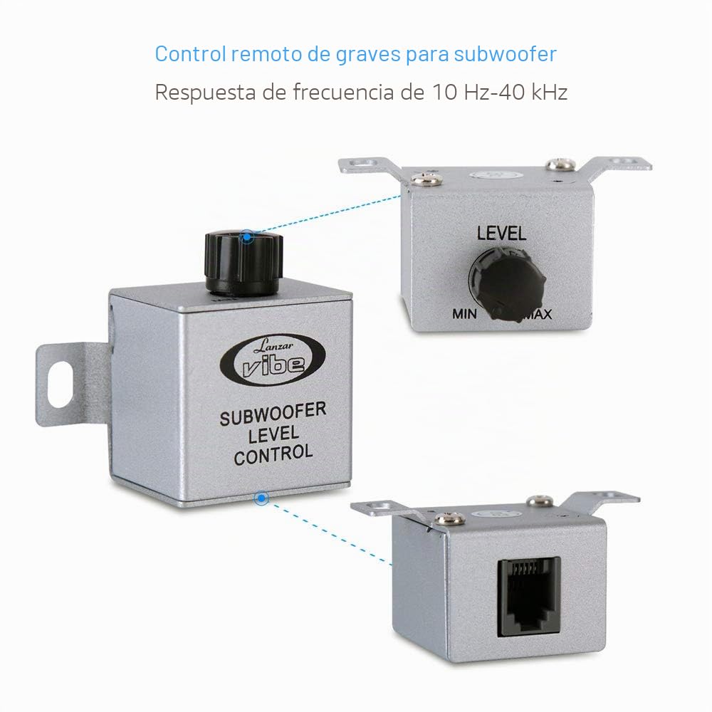 Lanzar VIBE432 Vibe - Amplificador para coche Mosfet (4000 W, 4 canales)