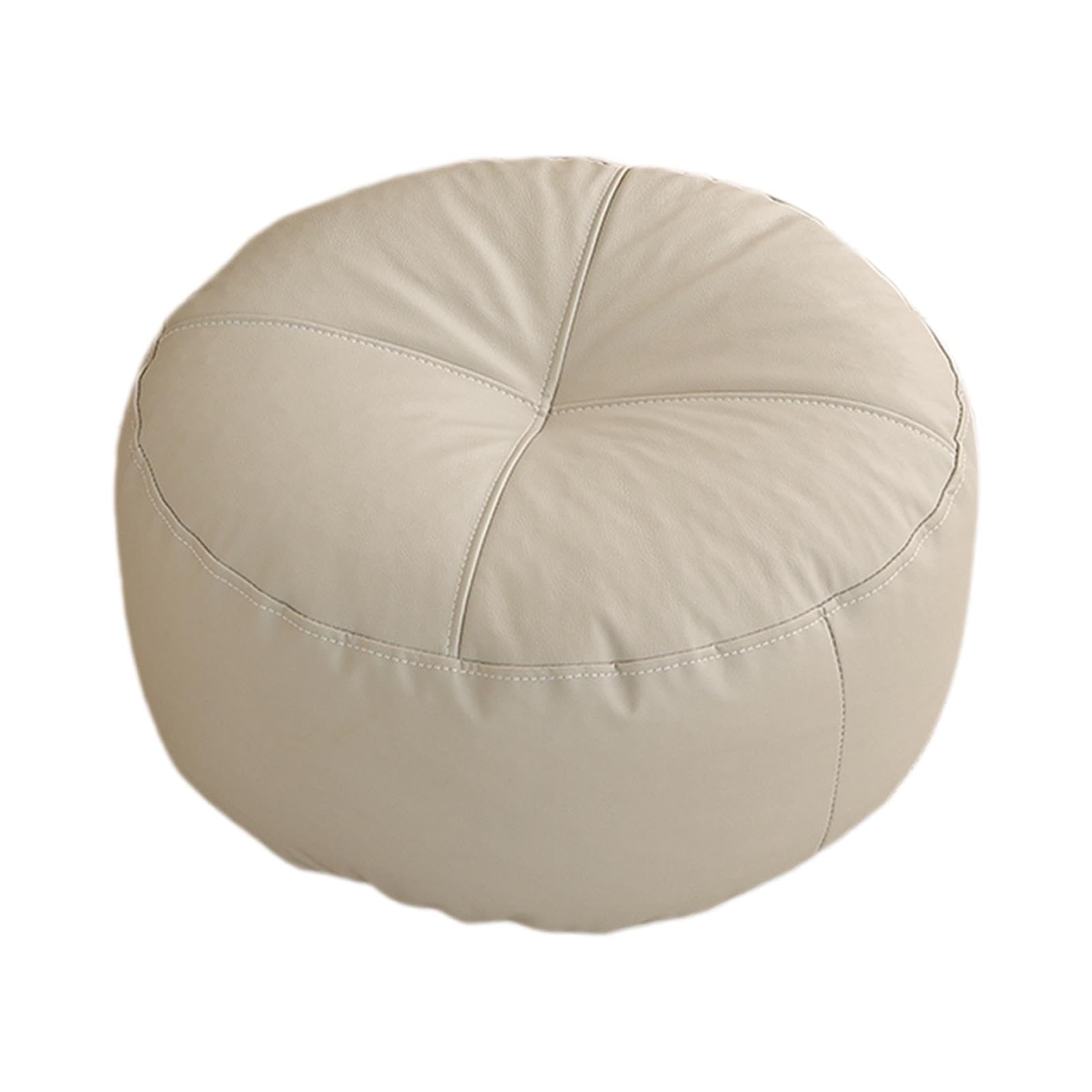 ERTsrhFD Floor Cushion Tatami Cushions Round Decorative Futon Pillow,Outdoor, Patio for Indoor,Home Office Chair(Light Grey)