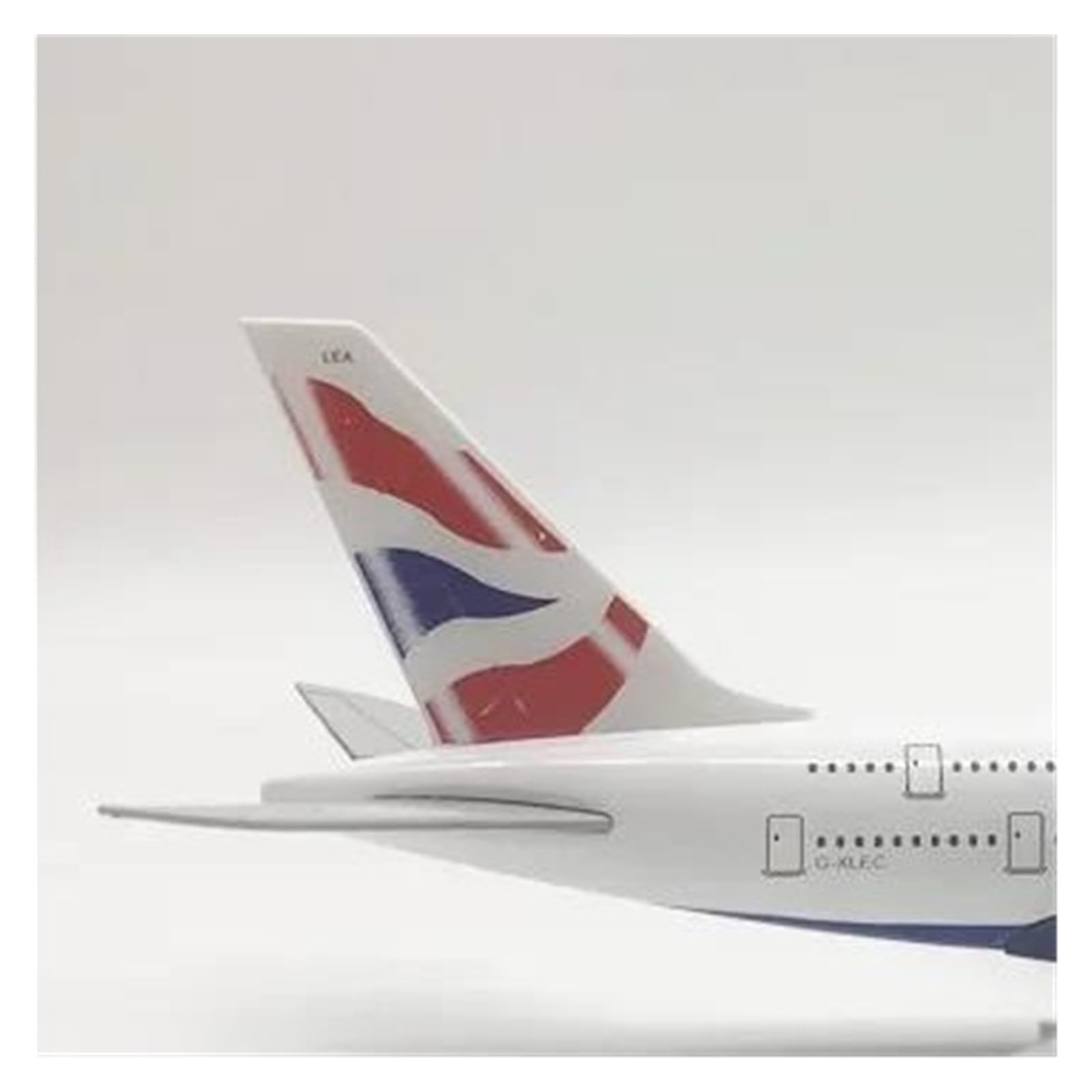 20 Cm Per British Airways Airbus 380 A380 Modello Di Aereo Pressofusione Kit Modello di Aereo in lega