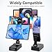 BFUSHIONY Birthday Gifts for Men Women Father's Day - Phone Stand with Wireless Speaker and Charger for iPhone/Android/Tablet, Unique Gift for Him Dad Mom Tech Gadgets