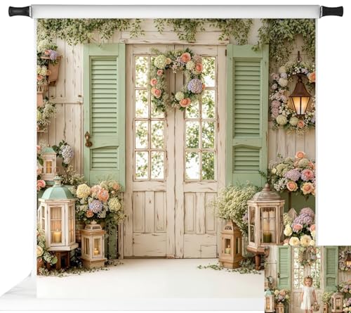 Fondo floral Kate Spring 10x10ft para fotografía miniatura 1