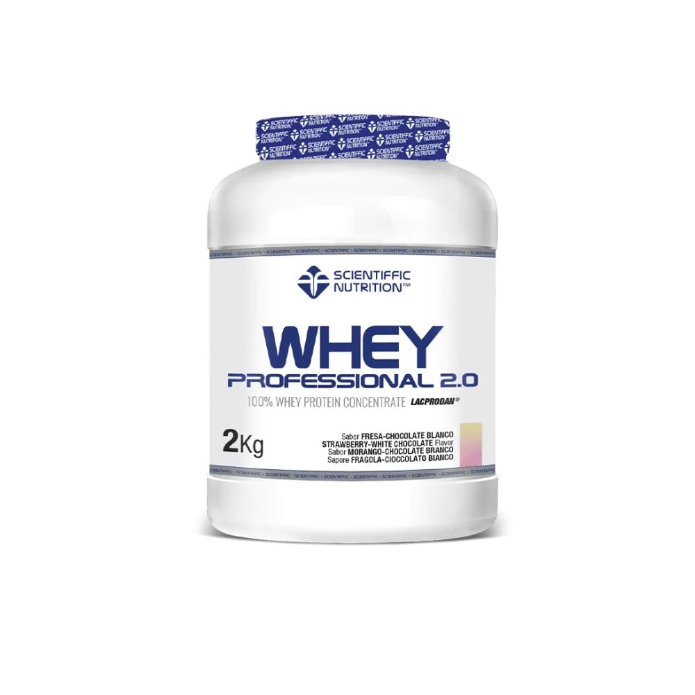 Scientiffic Nutrition Whey Professional 2.0 Proteína en Polvo 100% Pura 2kg Sabor Chocolate