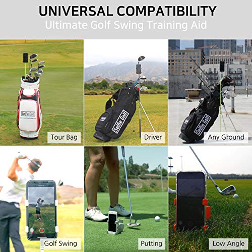 SelfieGolf-Record-Golf-Swing-Portaclips-para-telefono-celular-y-accesorios-de-entrenamiento-Ganador-del-premio-PGA-Best-Product