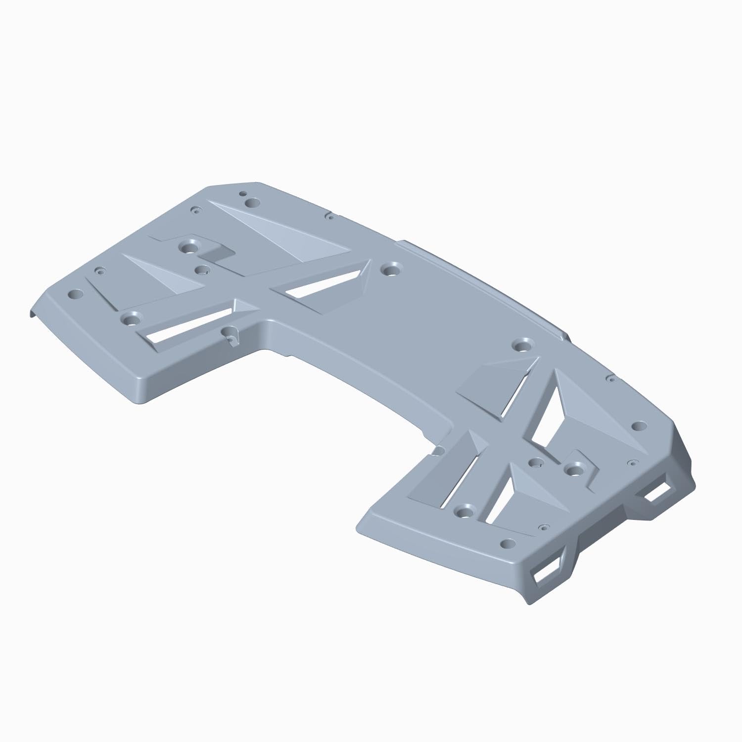 Polaris ATV Rear Rack Assembly, Gloss Black, Genuine OEM Part 2634047-070, Qty 1