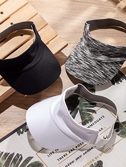 Femmes-Soleil-Casquettes-Visiere-pour-la-Course-et-Le-Sport-Hommes-Golf-Tennis-Sechage-Rapide-Chapeau