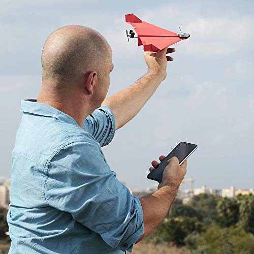 POWERUP 3.0 Original Smartphone Controlled Paper Airplanes Conversion Kit - Durable Remote Controlled RC Airplane for Beginners, Works with Most Paper Airplane Books - Thumbnail 5
