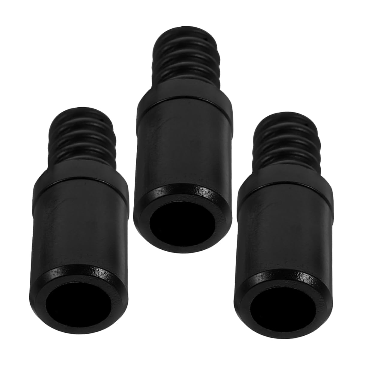 Mikinona 3-tlg Besenstiel Adapter - Aluminium Gewindeverbinder Für Reinigungsgeräte