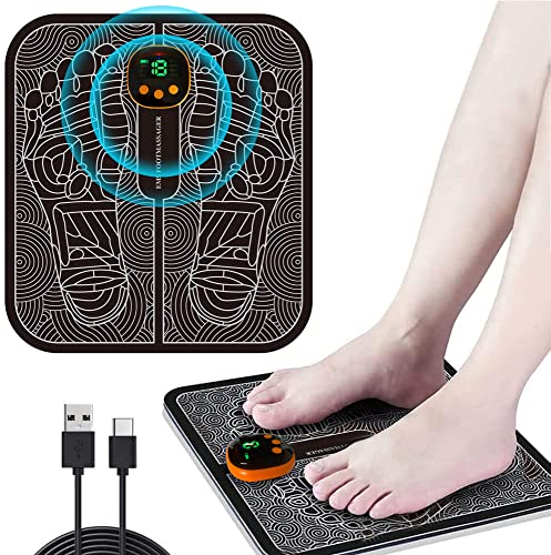 EMS Appareil de massage électrique pour les pieds, masseur de...