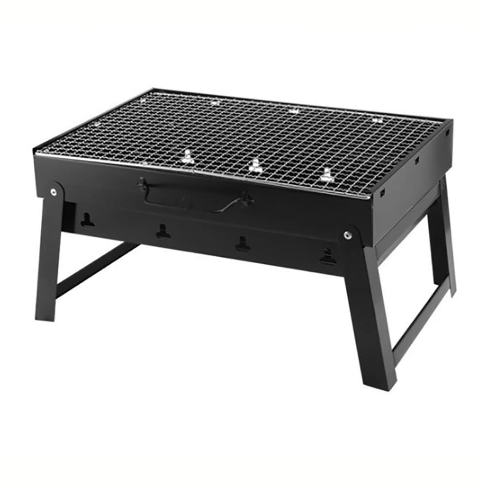 Barbecue au charbon pliable et amovible avec accessoires de gril