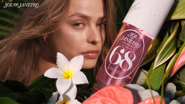 香水(女性用) Sol De Janeiro Perfume Mini Brazilian Crush Cheirosa '40 Bom Dia Hair & Body Fragrance