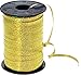 HIART Holographic Curling Ribbon, 3/16" by 500 yd, Metallic Gold
