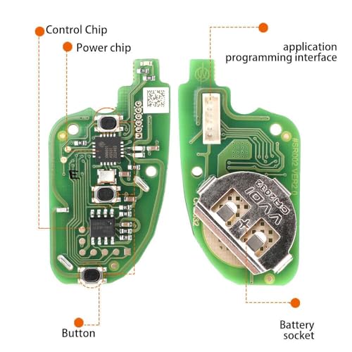 Clé VVDI XK pour DS 00EN à 3 boutons pour programmation fluide de télécommande - 4