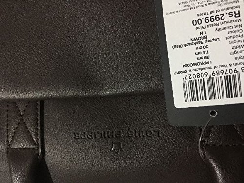louis philippe leather laptop bolsa