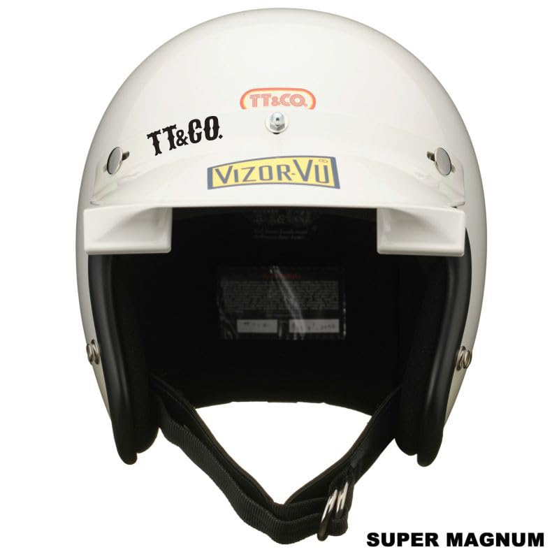 Amazon.co.jp: TT&CO. バイク ヘルメット バイザービュー アイボリー
