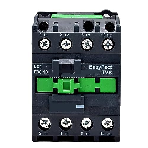 Contacteur de puissance LC1E3810M5N Schneider EasyPact TVS 38A 220V pour circuit de commande