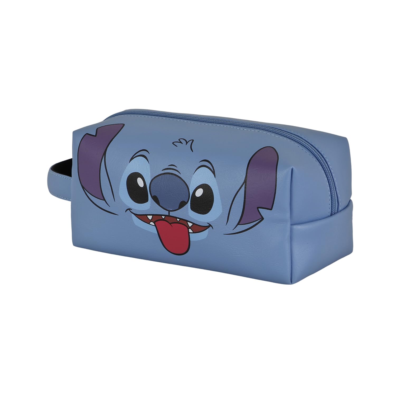 Karactermania Lilo and Stitch Face-Brick Plus Travel Toiletry Bag, Blue, 25 x 12 cm