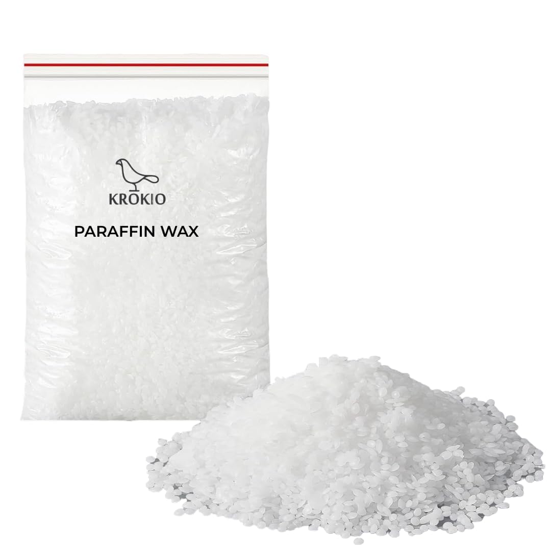 KROKIO - Paraffin Wax for Candle Making Granules 500gm