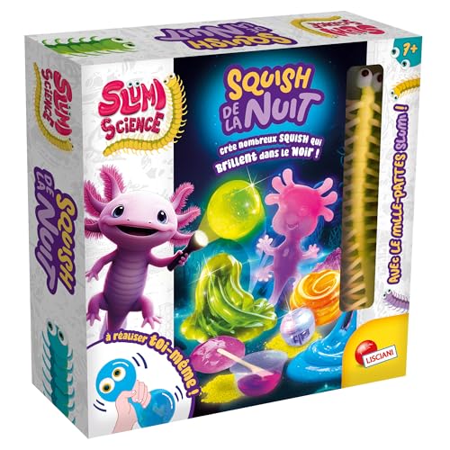 Kit expériences scientifiques enfant 6 ans cadeau DIY fabrication squishy phosphorescent