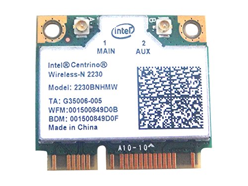 Intel 2230 2230bn_hmw Half Mini Pci-e Wireless WLAN WiFi Card Bluetooth Module 802.11 B G N