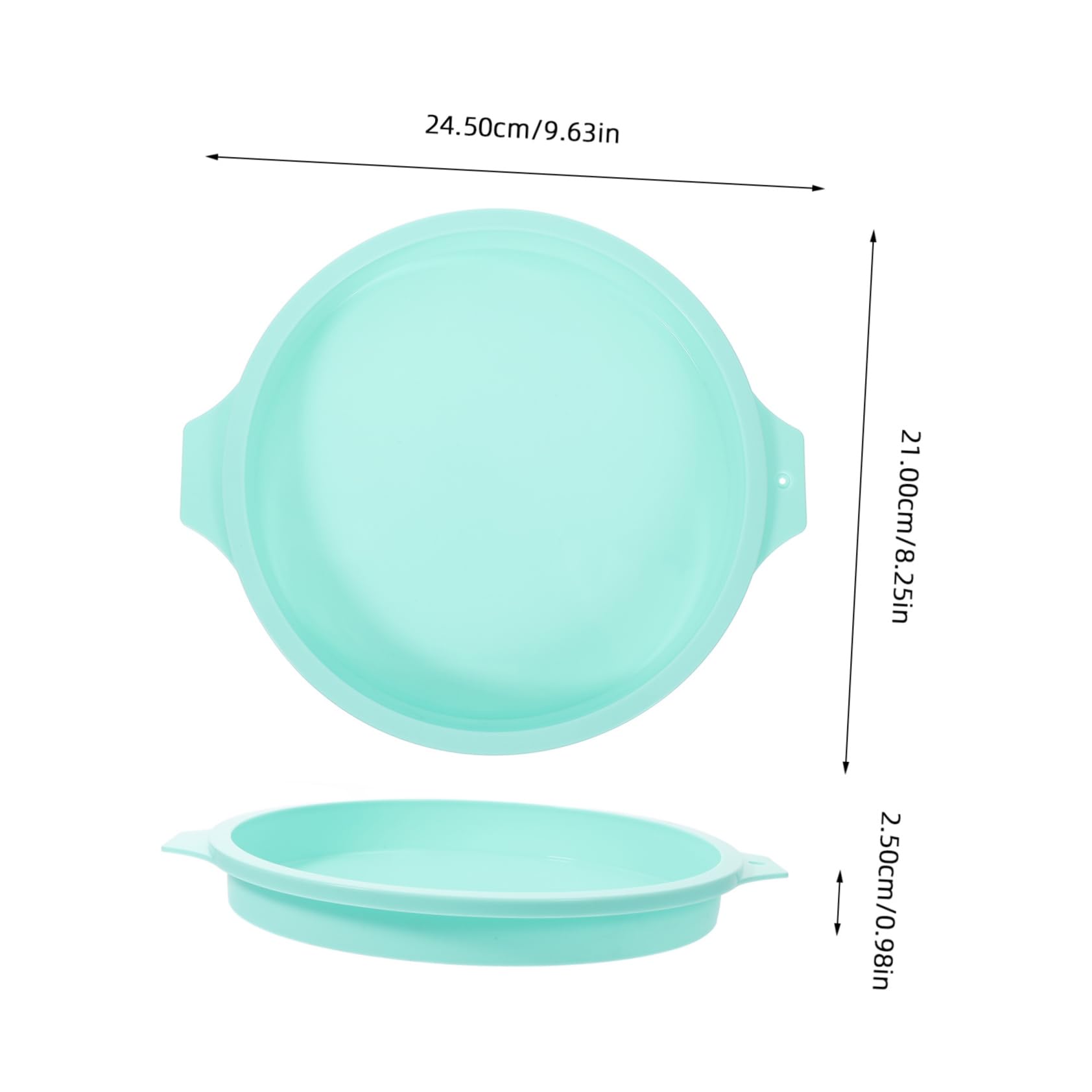 Unomor Silicone Baking Molds Cake Mold - Cake Ring for Brownies More Random Style