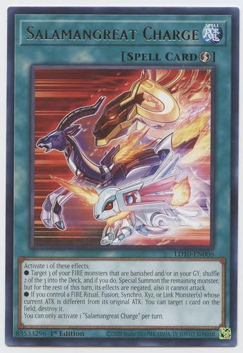 Salamangreat Charge - LD10-EN006 - Raro - 1 Edición